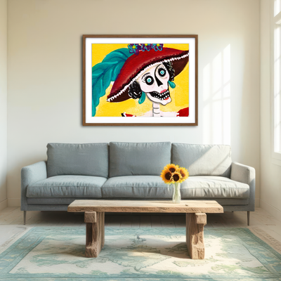 AUTO-MOCKUP ROOM | Catrina Wall Art