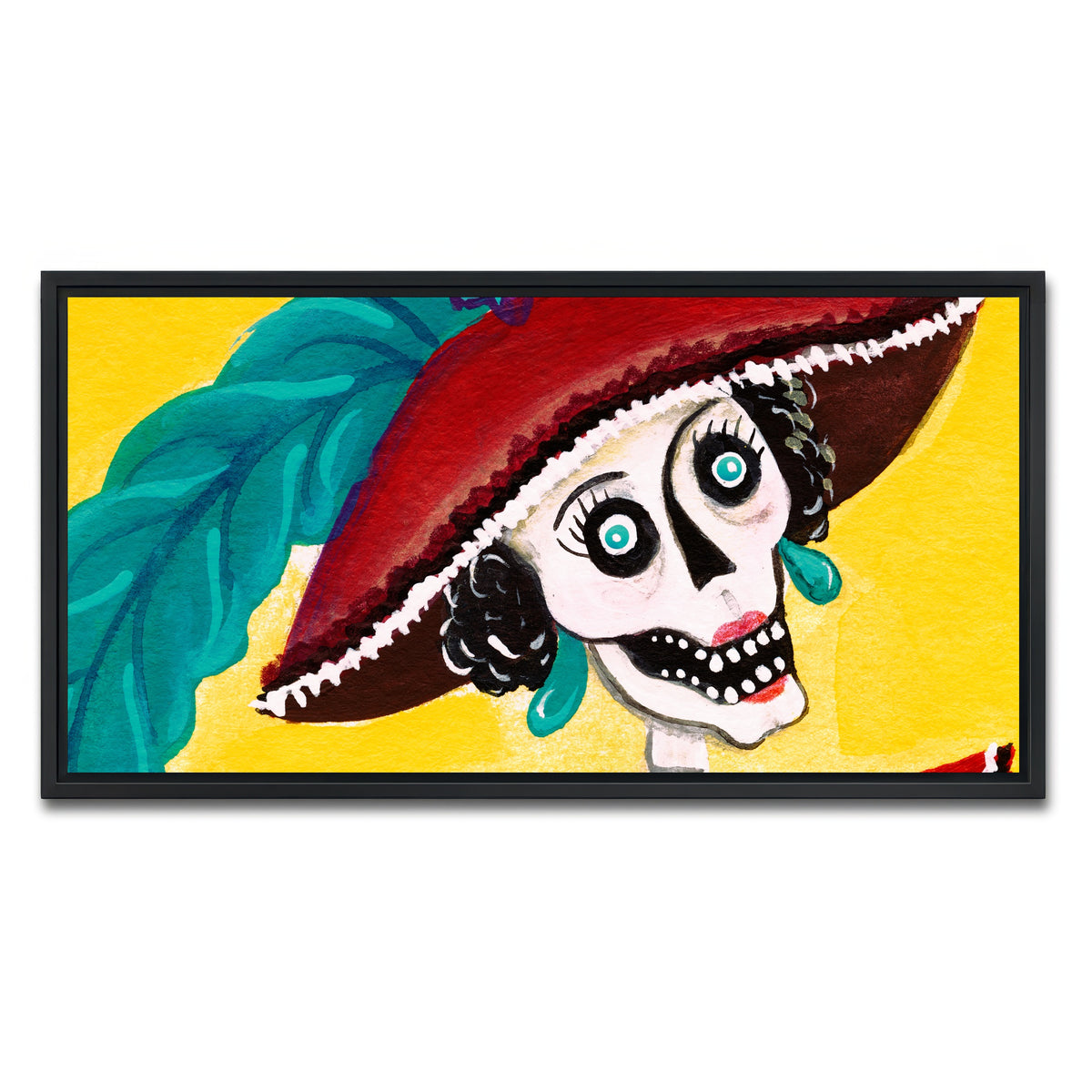 AUTO-MOCKUP WHITE | Catrina | 1 Piece | Black Framed Canvas | group=2x1