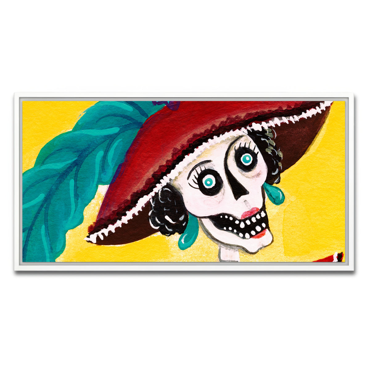 AUTO-MOCKUP WHITE | Catrina | 1 Piece | White Framed Canvas | group=2x1