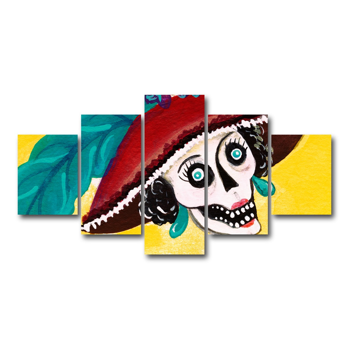 AUTO-MOCKUP WHITE | Catrina | 5 Piece | Gallery Wrap Canvas | group=5_short