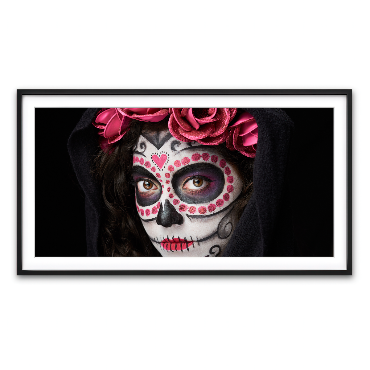 Framed Print 2x1 Black