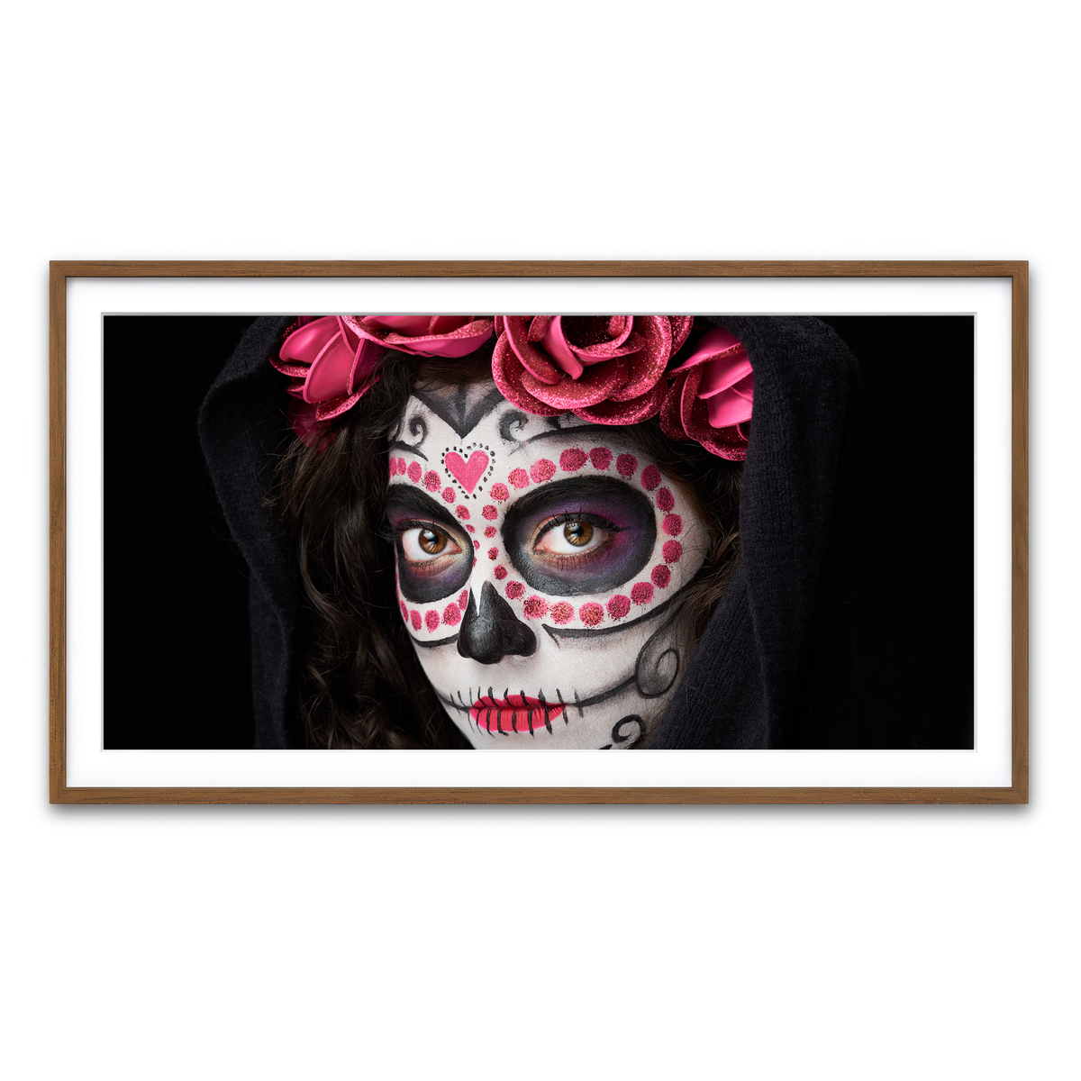 Framed Print 2x1 Walnut