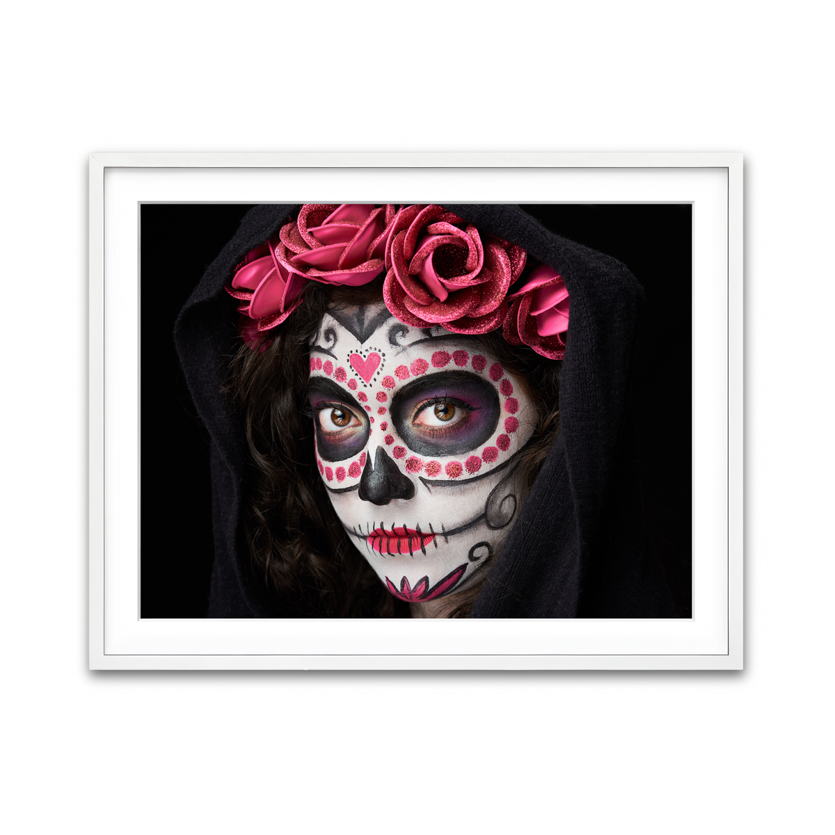 Framed Print 4x3 White