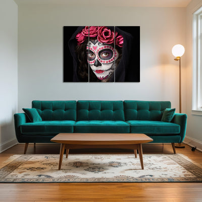 AUTO-MOCKUP ROOM | Catrina skull look
