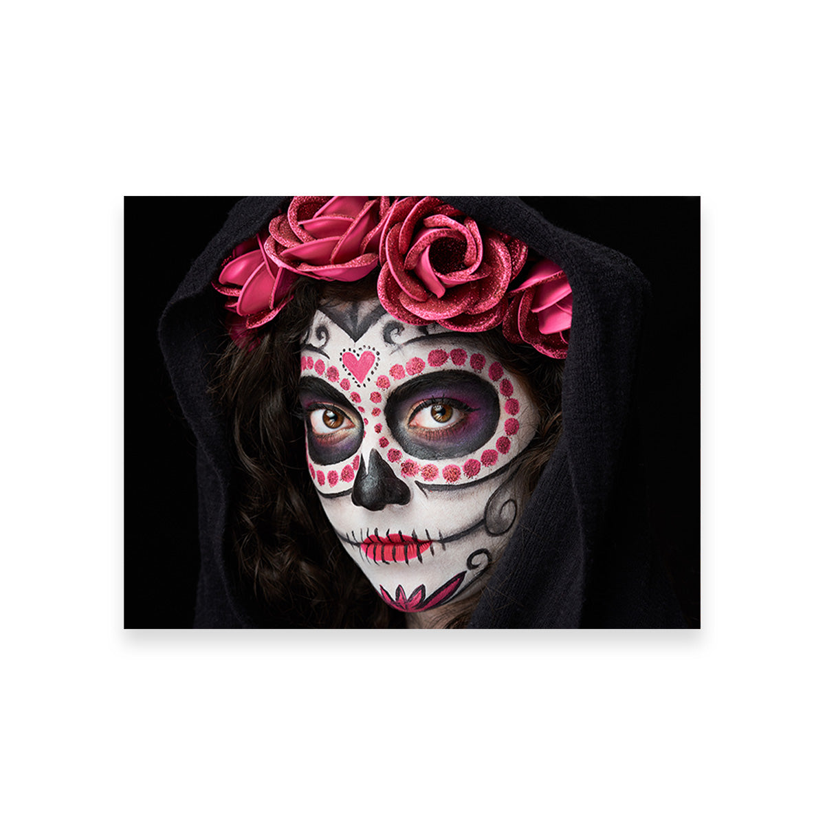 Catrina Skull Look Wall Art