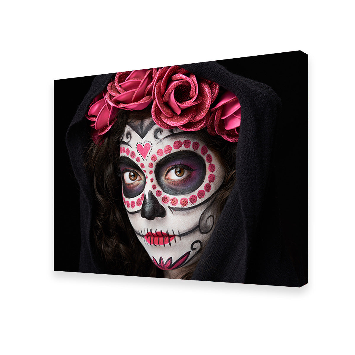 Catrina Skull Look Wall Art