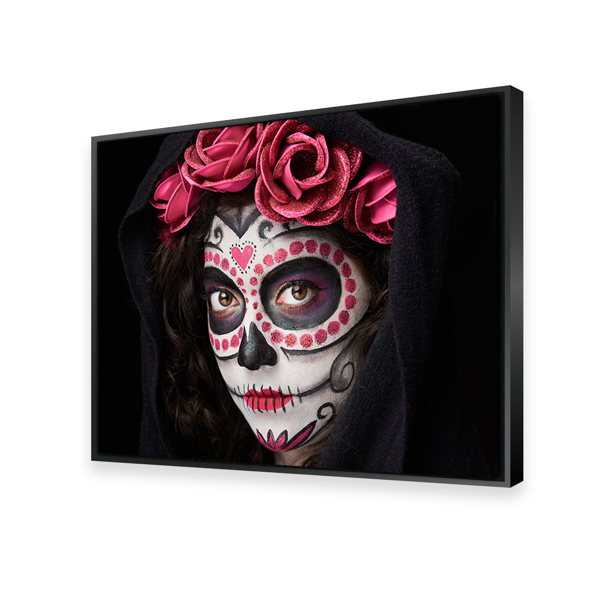 Catrina Skull Look Wall Art