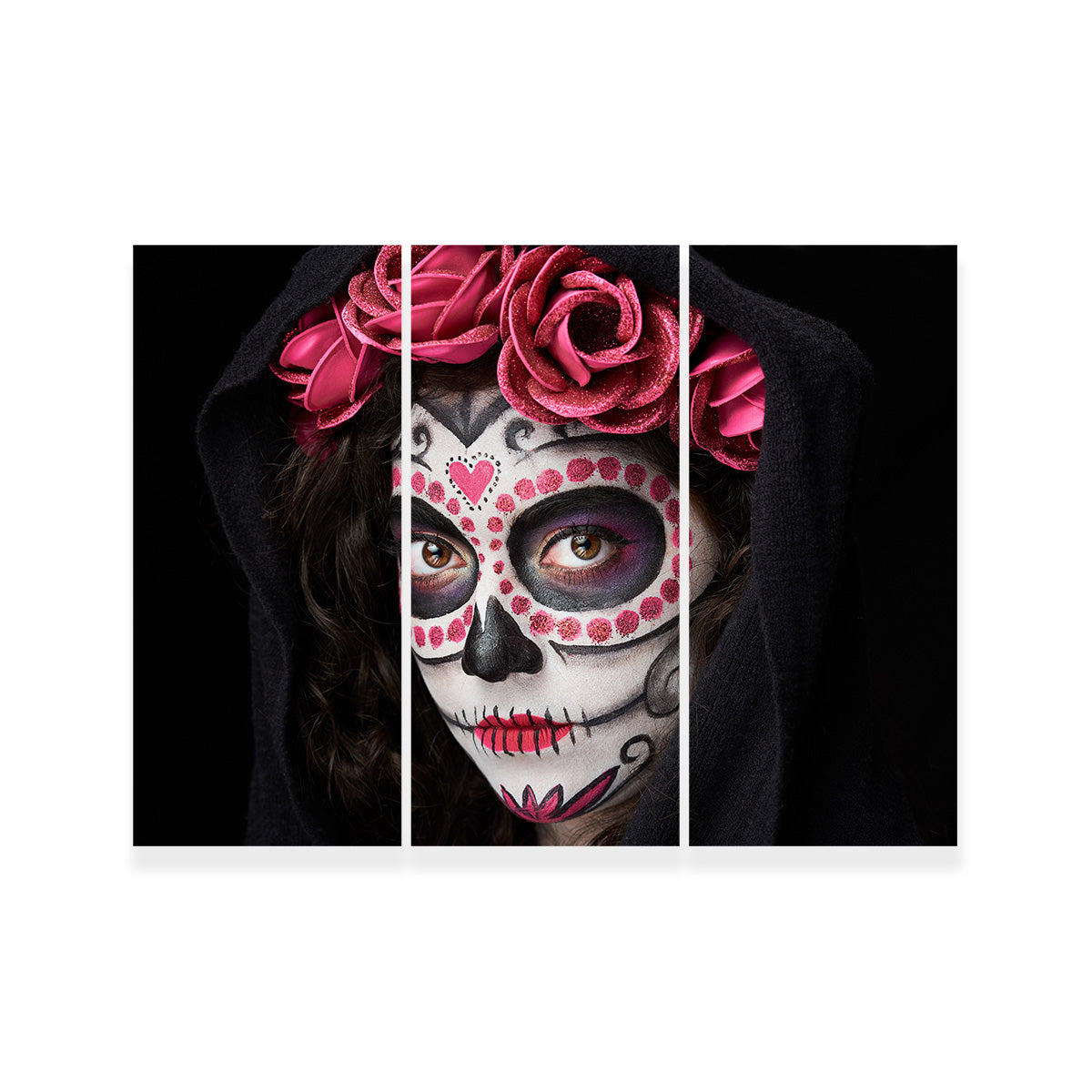 Catrina Skull Look Wall Art