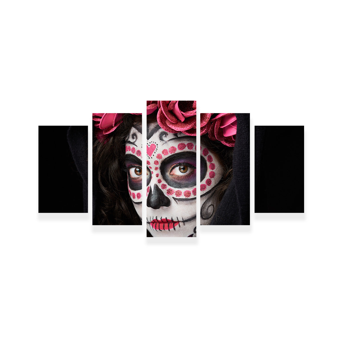 Catrina Skull Look Wall Art