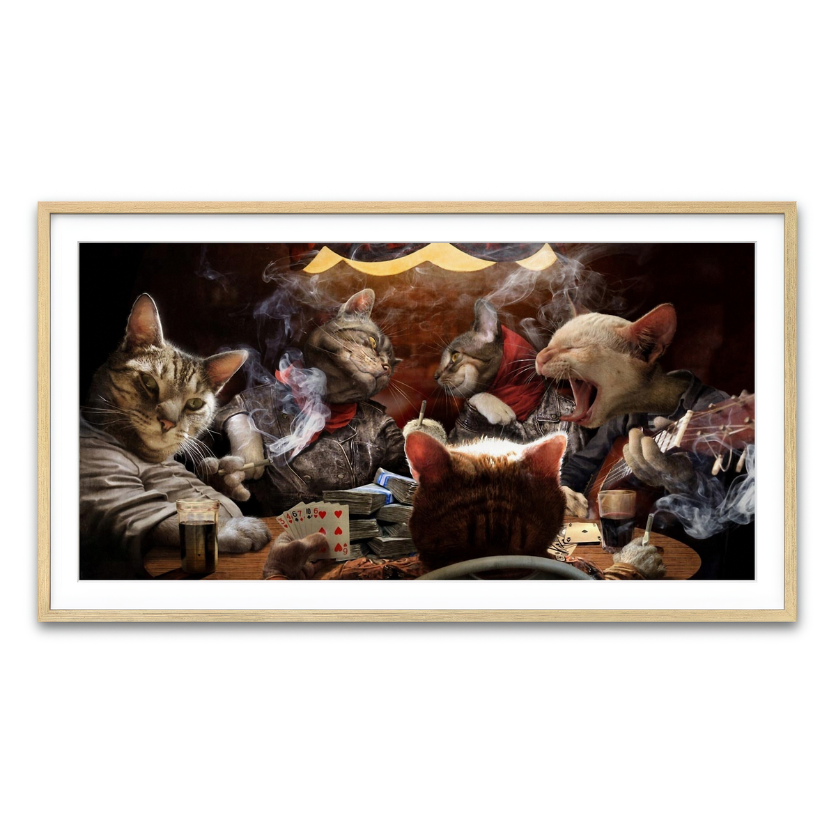 Framed Print 2x1 Natural