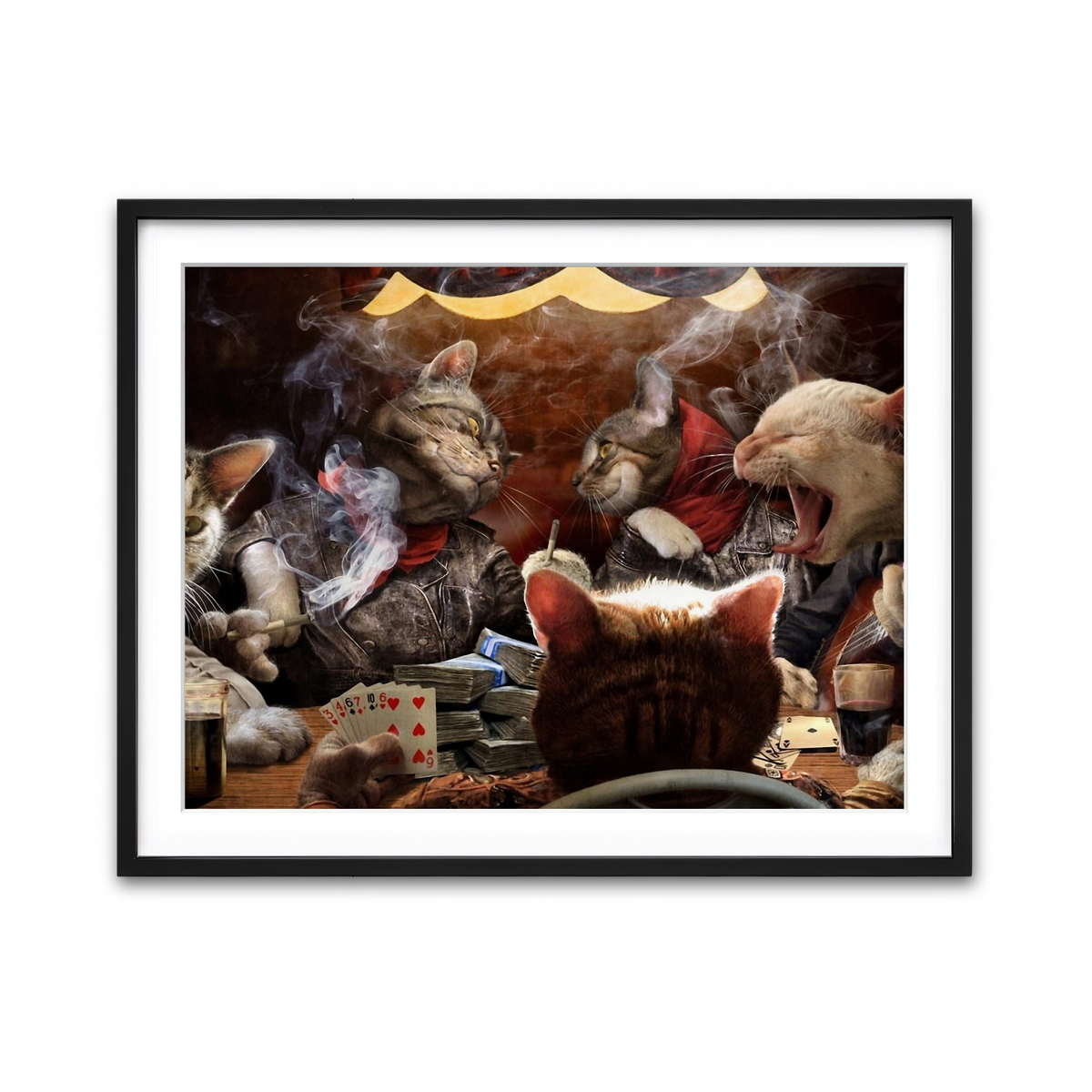 Framed Print 4x3 Black