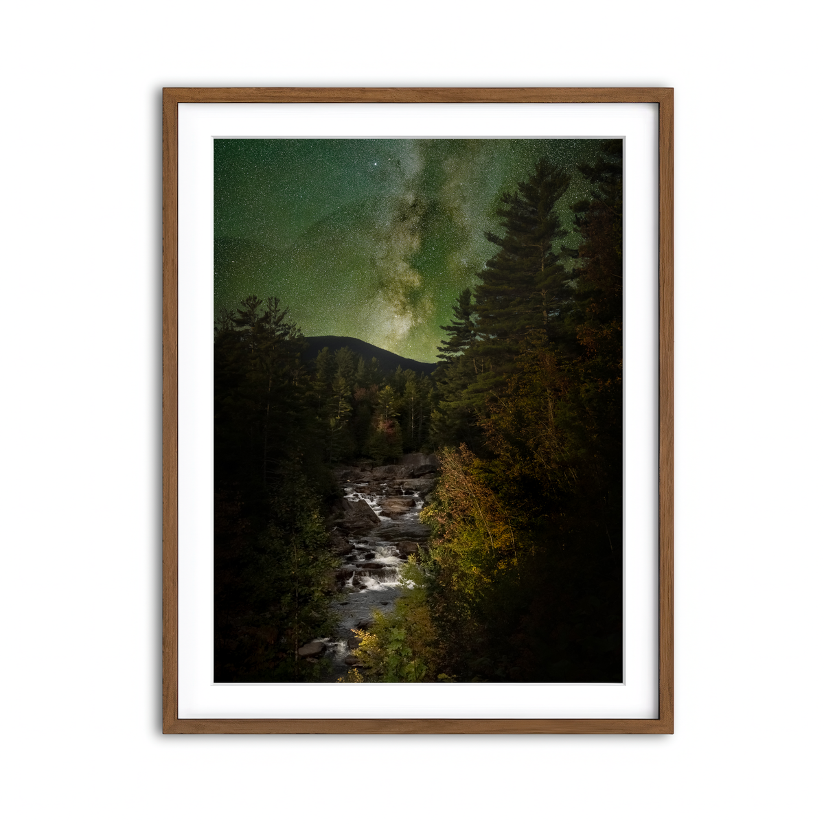 Framed Print 3x4 Walnut
