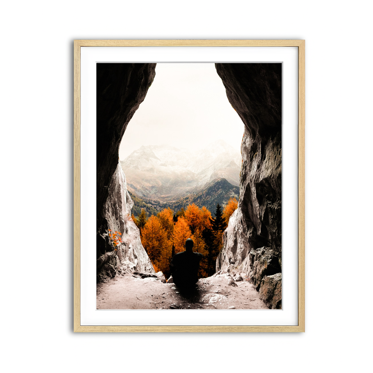 Framed Print 3x4 Natural
