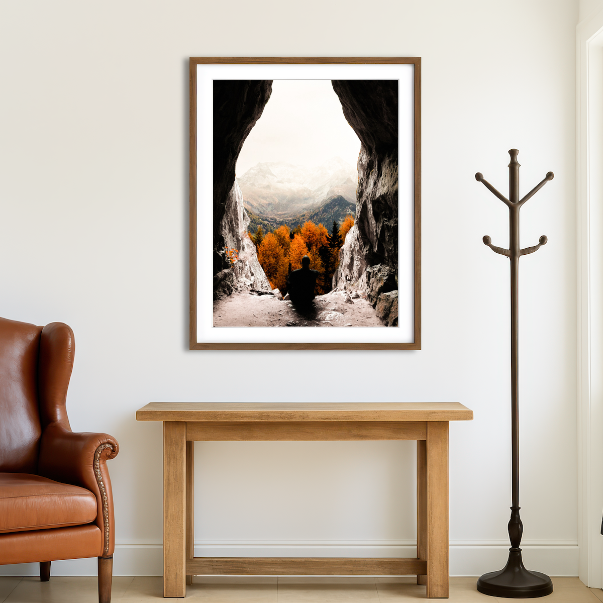 AUTO-MOCKUP ROOM | Cave's Eye Wall Art