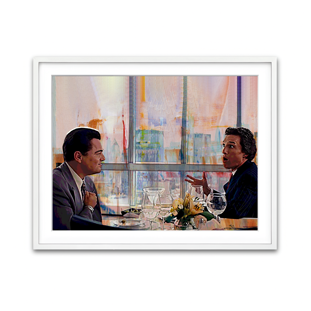 Framed Print 4x3 White