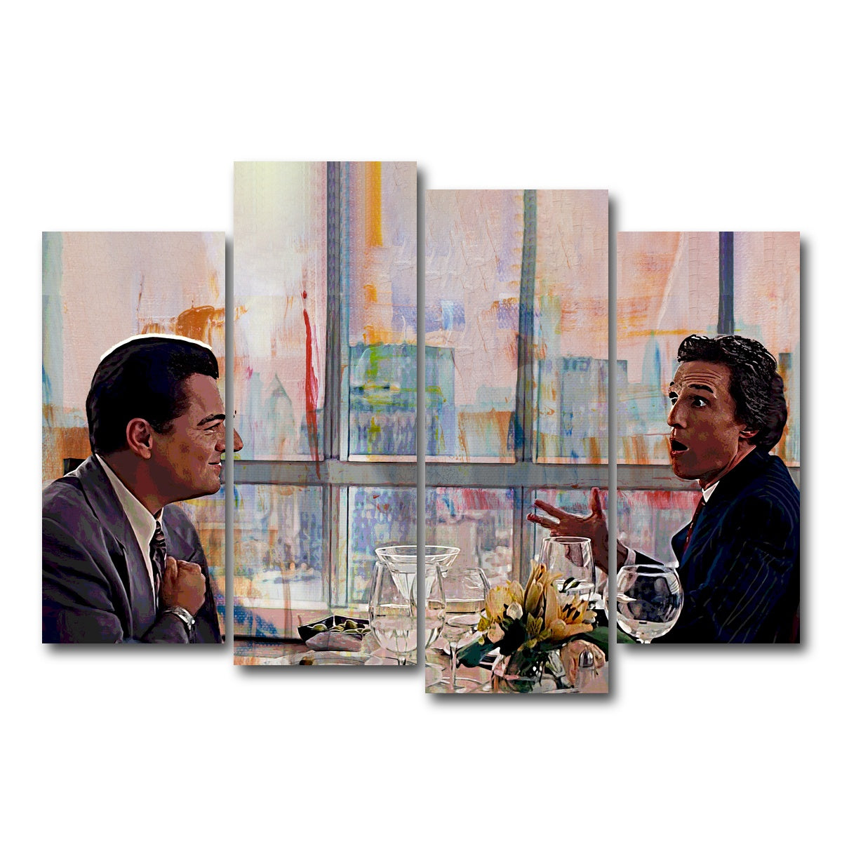 AUTO-MOCKUP WHITE | Caw | 4 Piece | Gallery Wrap Canvas | group=4_normal