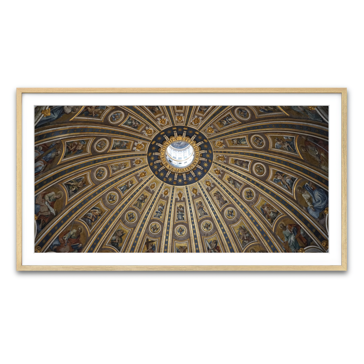 Framed Print 2x1 Natural