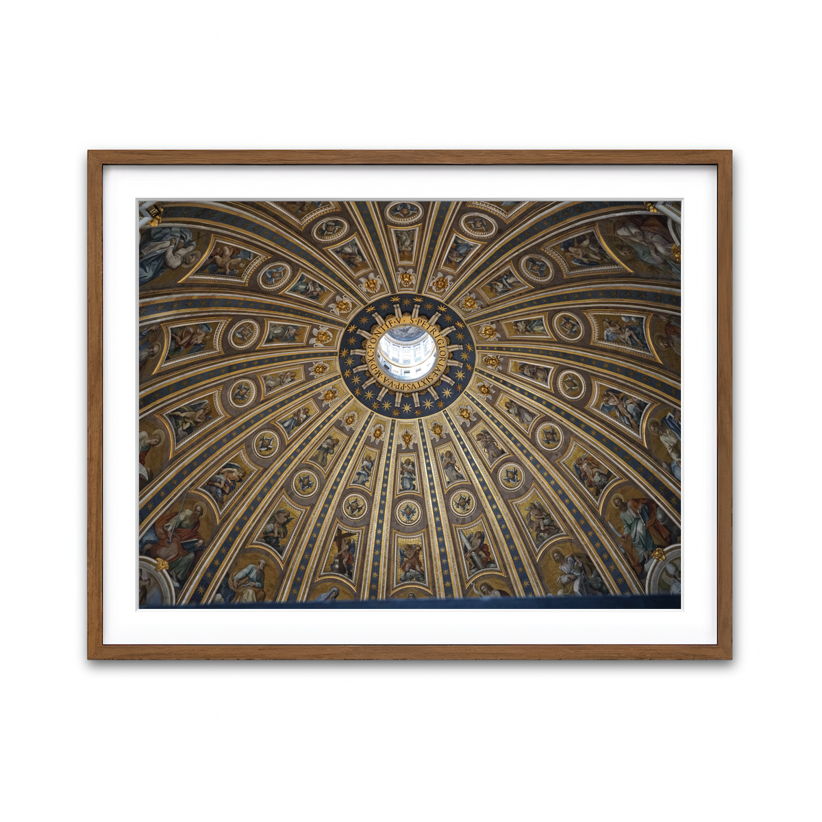 Framed Print 4x3 Walnut