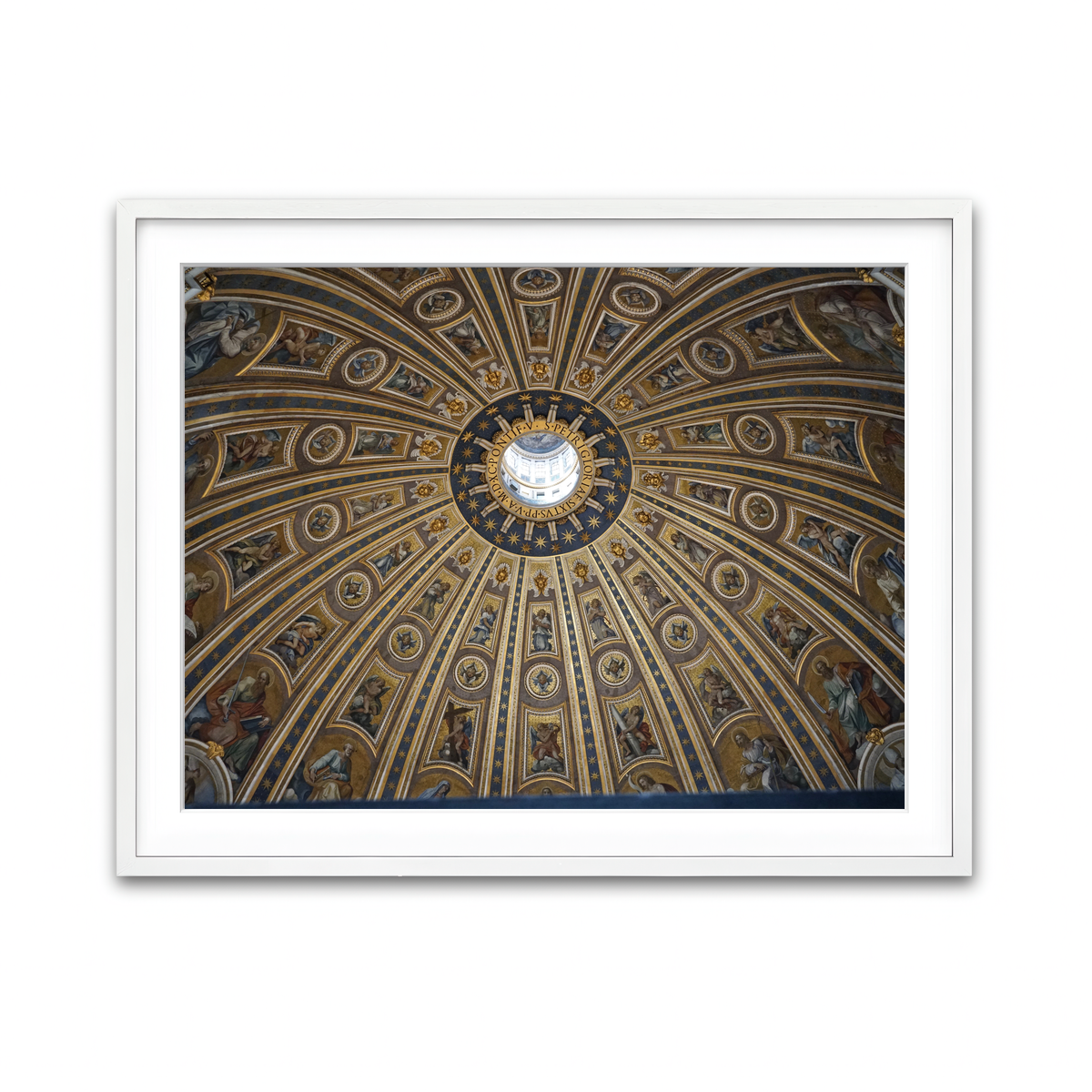 Framed Print 4x3 White