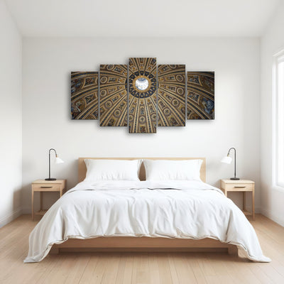 AUTO-MOCKUP ROOM | Ceiling of St. Peter's Basilica, Vatican City