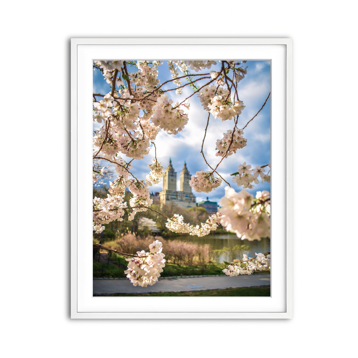 Framed Print 3x4 White