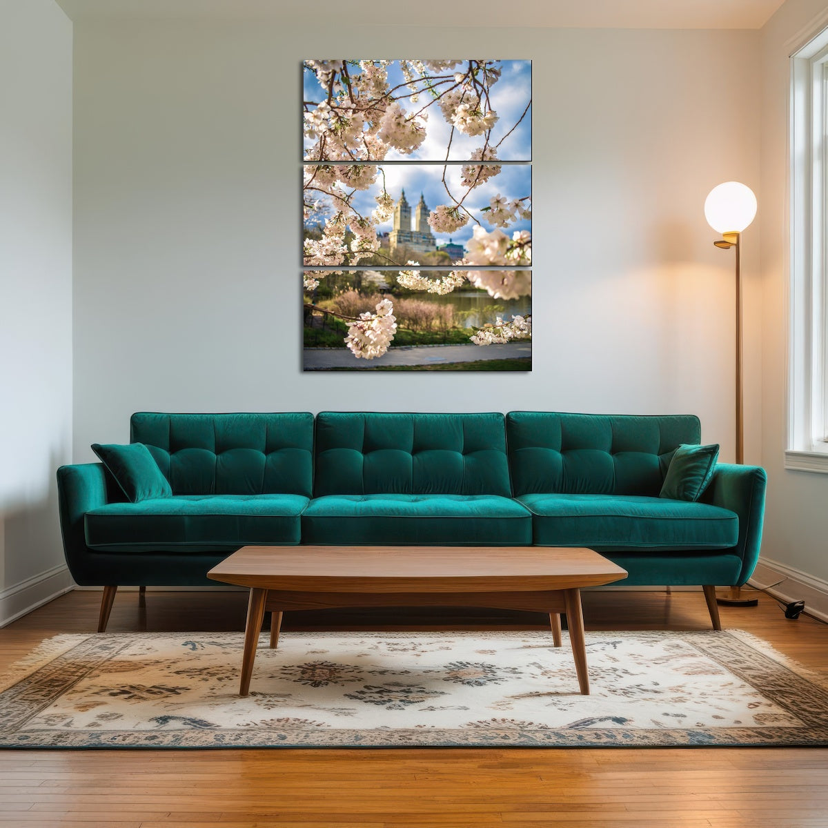 AUTO-MOCKUP ROOM | Central Park Cherry Blossoms