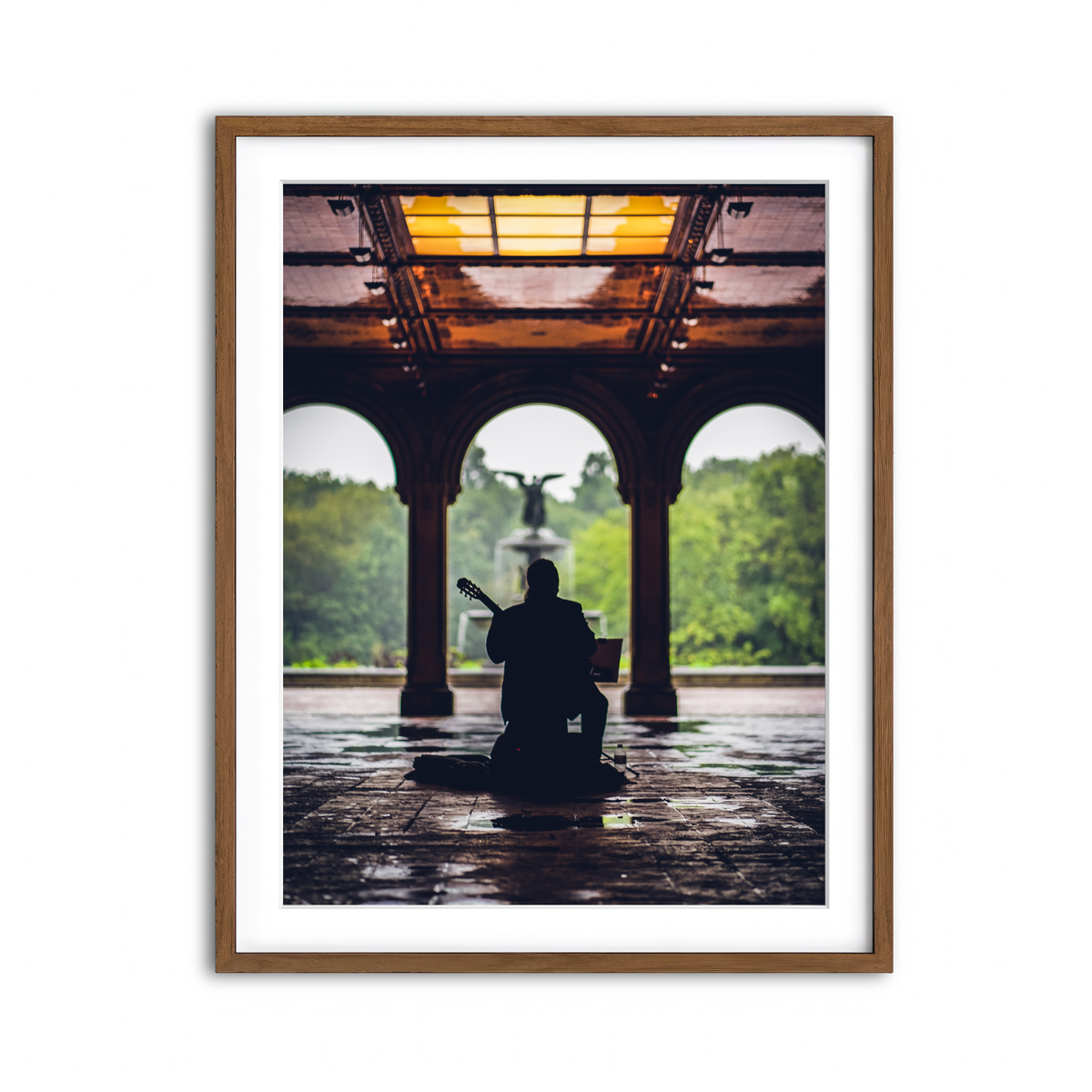 Framed Print 3x4 Walnut