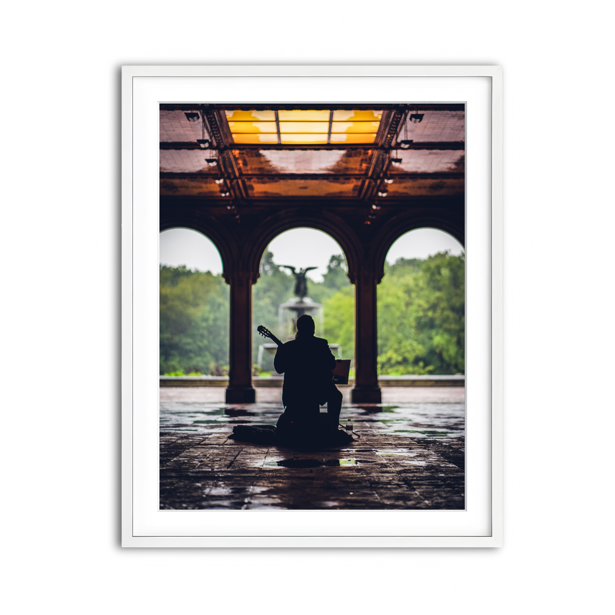Framed Print 3x4 White