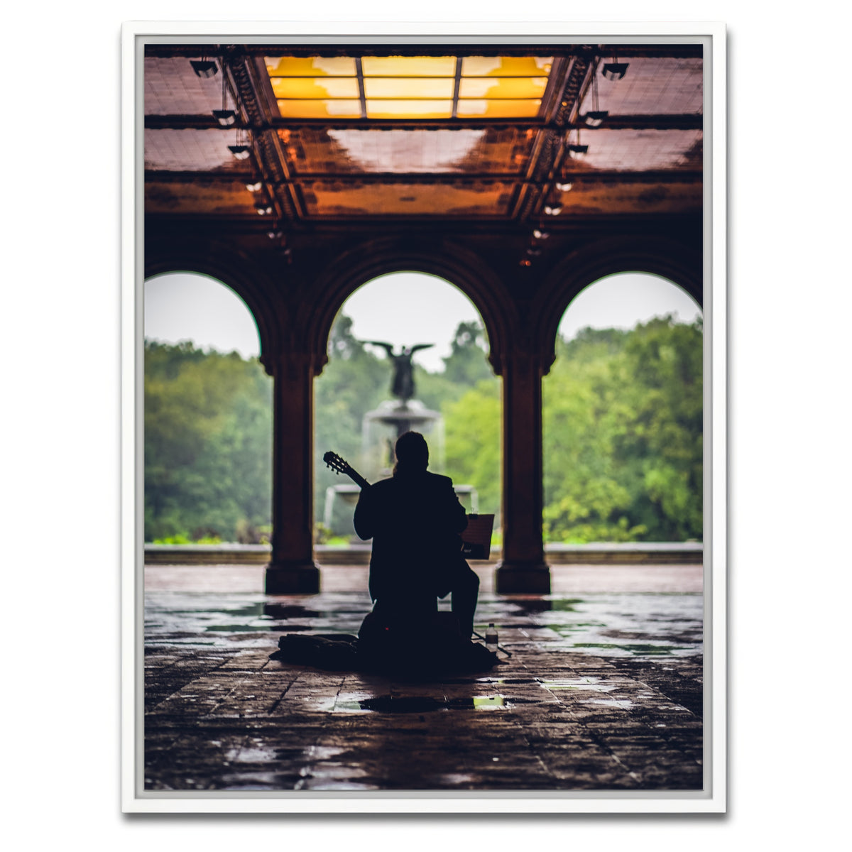 AUTO-MOCKUP WHITE | Central Park Tunes | 1 Piece | White Framed Canvas | group=3x4