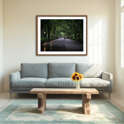 AUTO-MOCKUP ROOM | Central Park Walk Wall Art