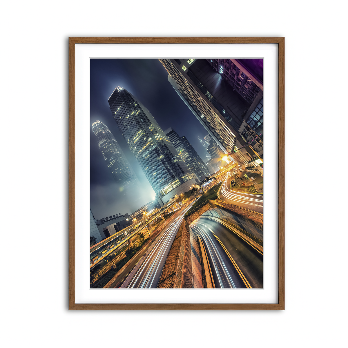 Framed Print 3x4 Walnut