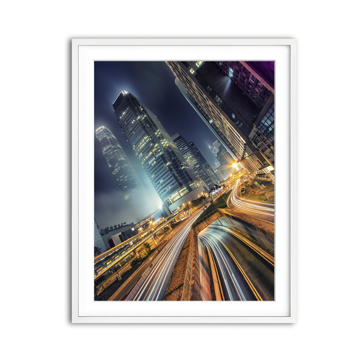 Framed Print 3x4 White