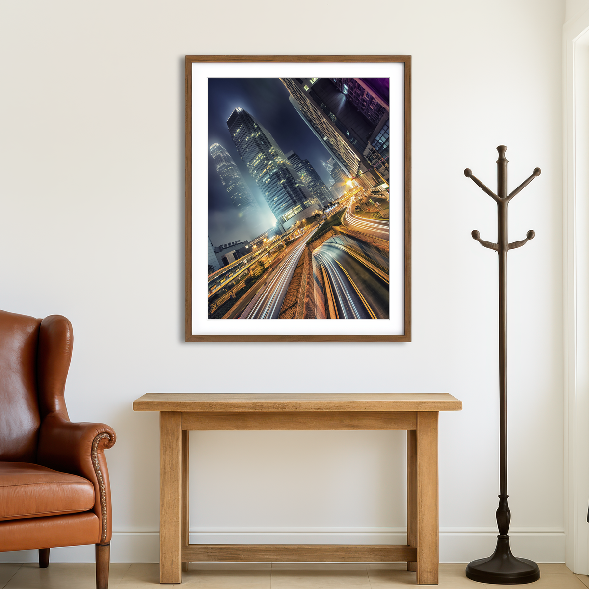 AUTO-MOCKUP ROOM | Central Wall Art