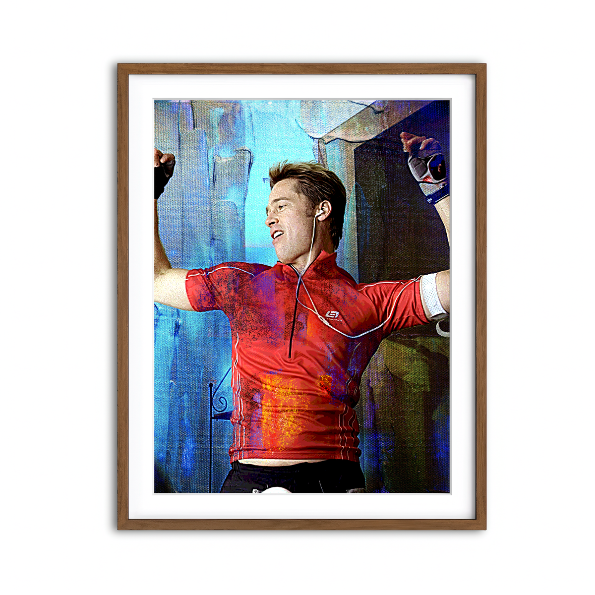 Framed Print 3x4 Walnut