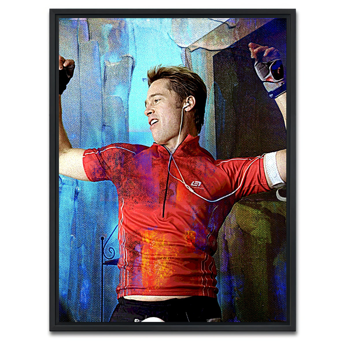 AUTO-MOCKUP WHITE | Chad's Workouts | 1 Piece | Black Framed Canvas | group=3x4