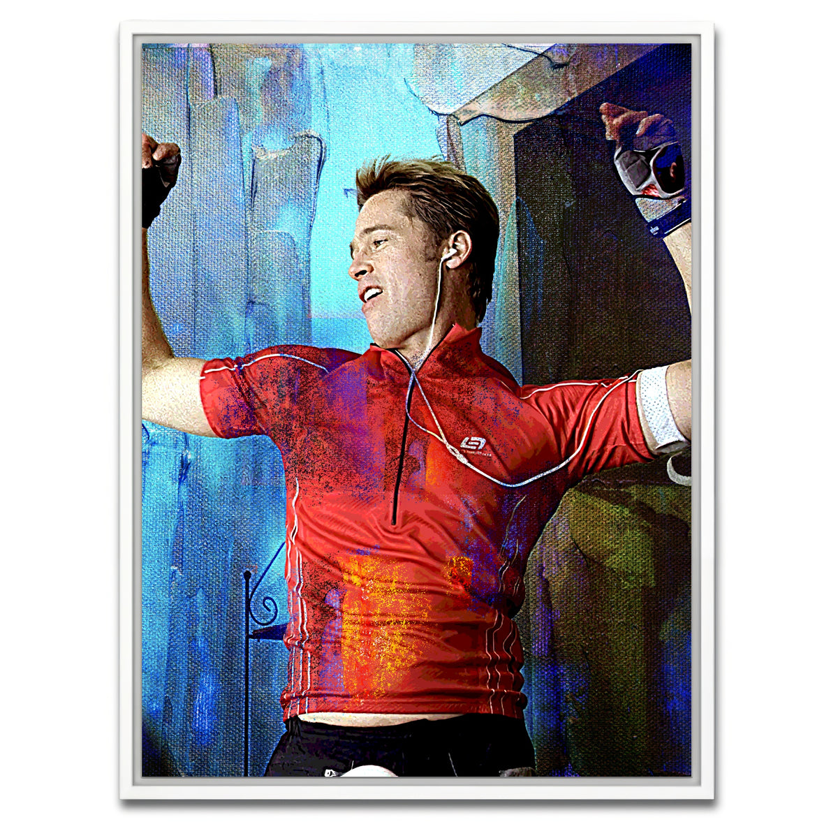 AUTO-MOCKUP WHITE | Chad's Workouts | 1 Piece | White Framed Canvas | group=3x4