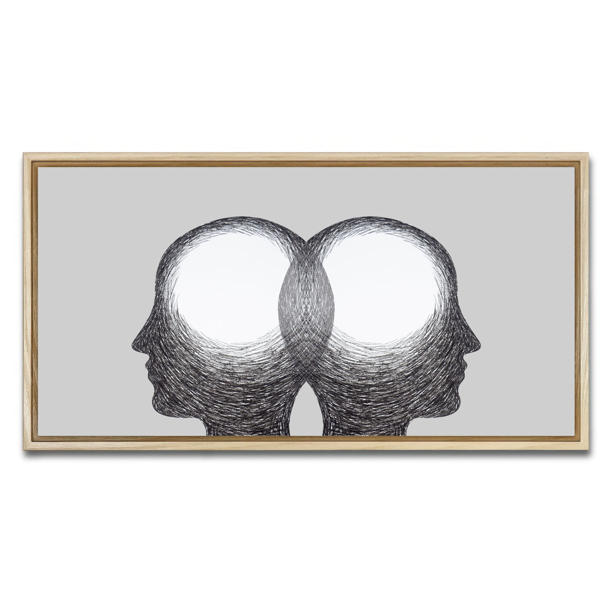 AUTO-MOCKUP WHITE | Chakra body mind | 1 Piece | Natural Framed Canvas | group=2x1