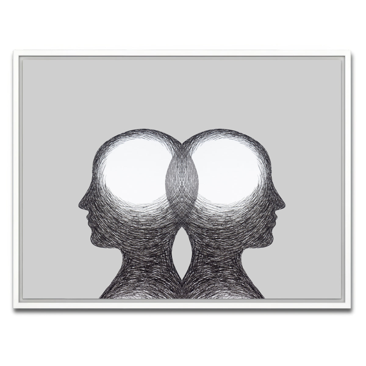 AUTO-MOCKUP WHITE | Chakra body mind | 1 Piece | White Framed Canvas | group=4x3