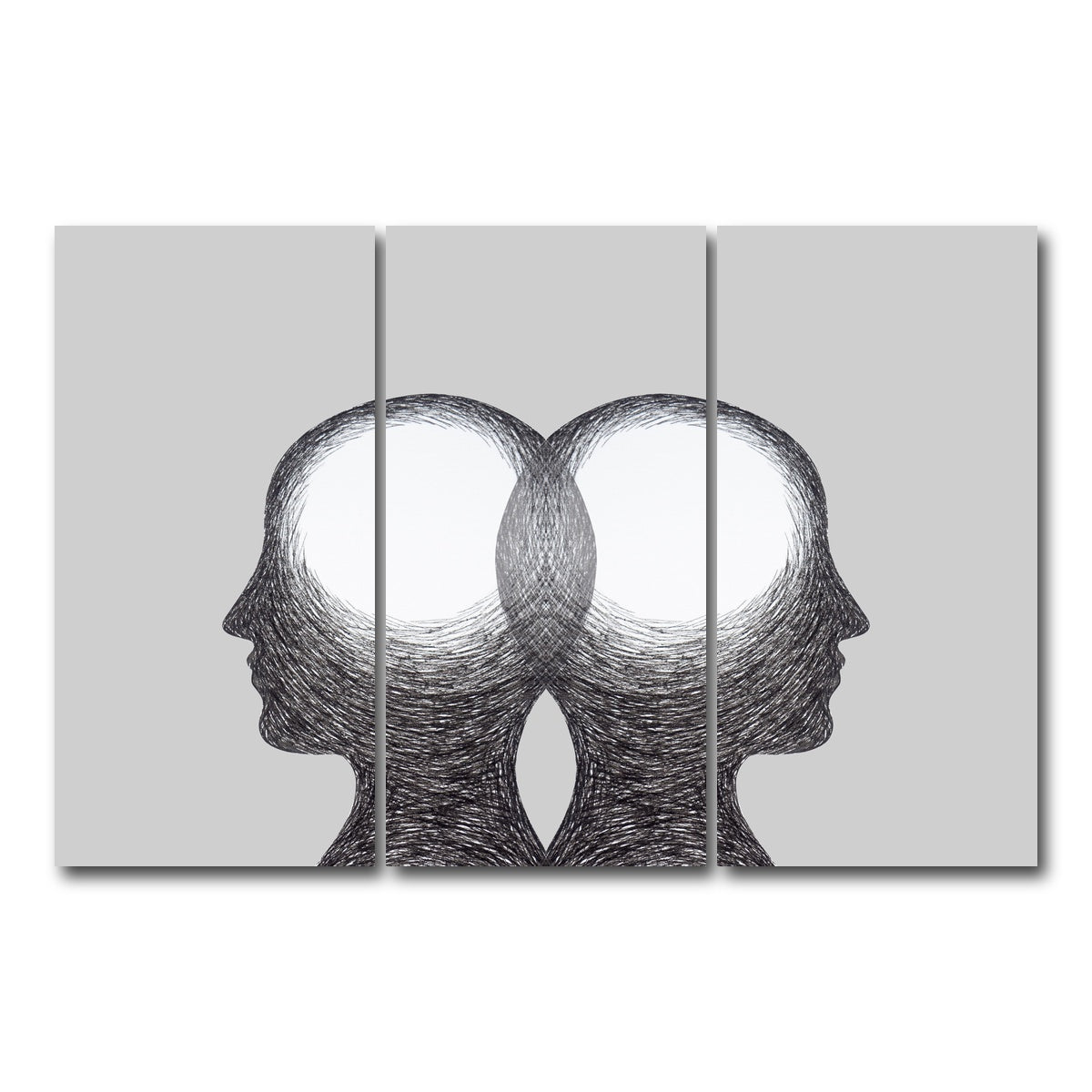 AUTO-MOCKUP WHITE | Chakra body mind | 3 Piece | Gallery Wrap Canvas | group=12x24