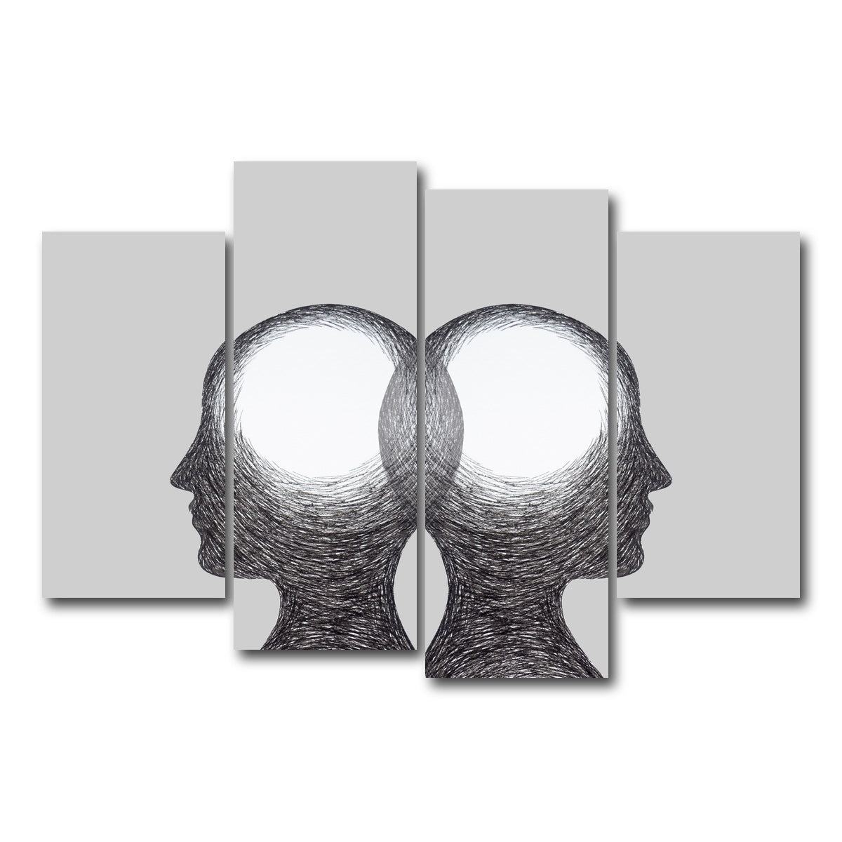 AUTO-MOCKUP WHITE | Chakra body mind | 4 Piece | Gallery Wrap Canvas | group=4_short