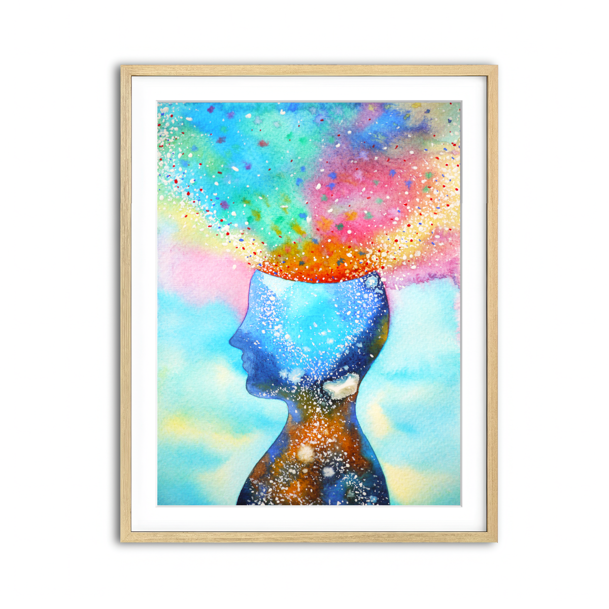 Framed Print 3x4 Natural