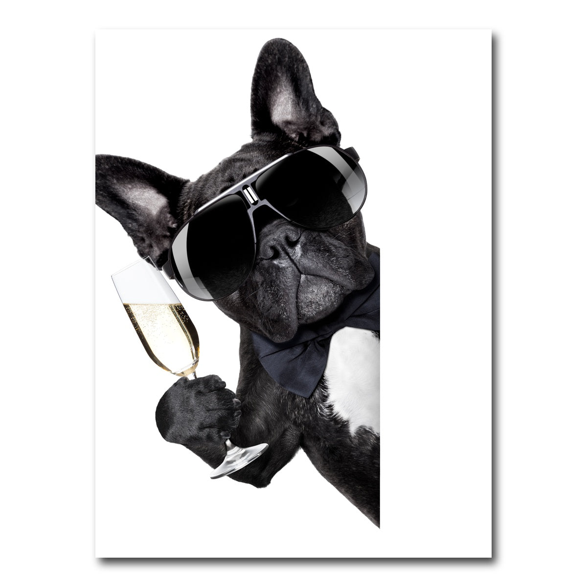 AUTO-MOCKUP WHITE | Champagne dog | 1 Piece | Gallery Wrap Canvas | group=3x4