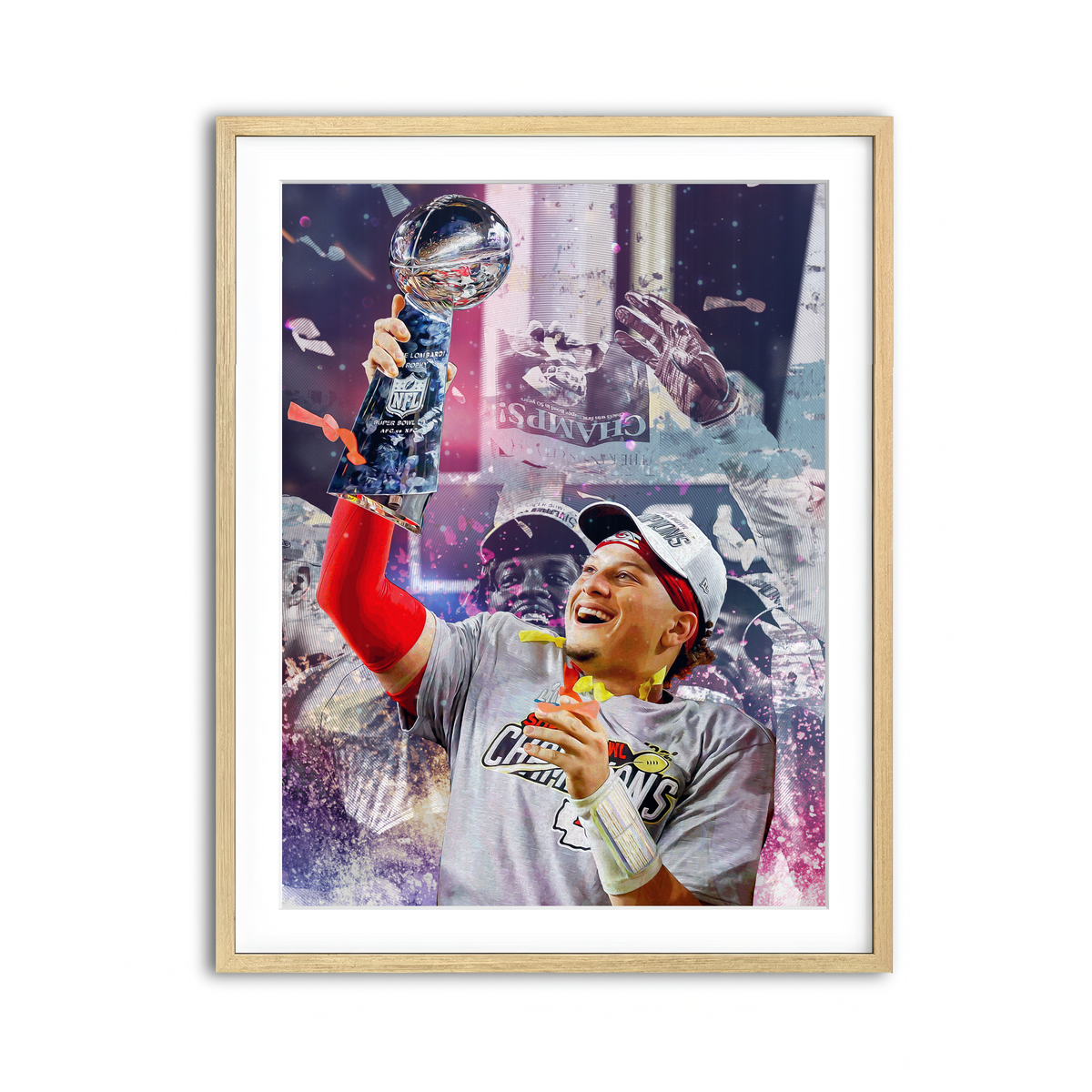 Framed Print 3x4 Natural