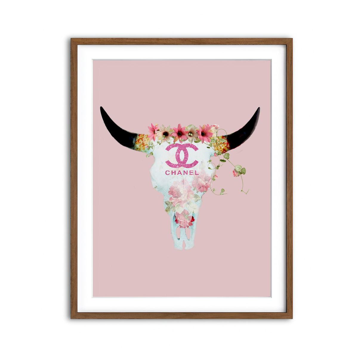 Framed Print 3x4 Walnut