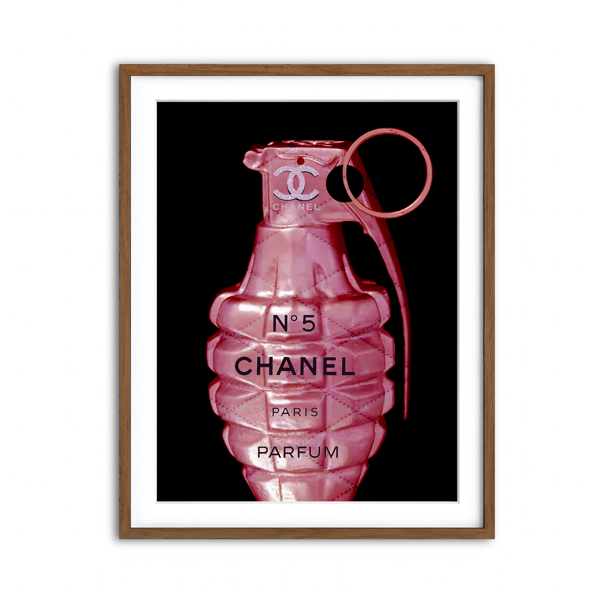 Framed Print 3x4 Walnut