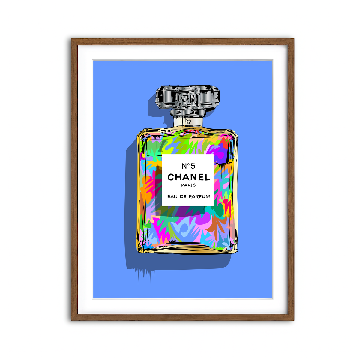 Framed Print 3x4 Walnut