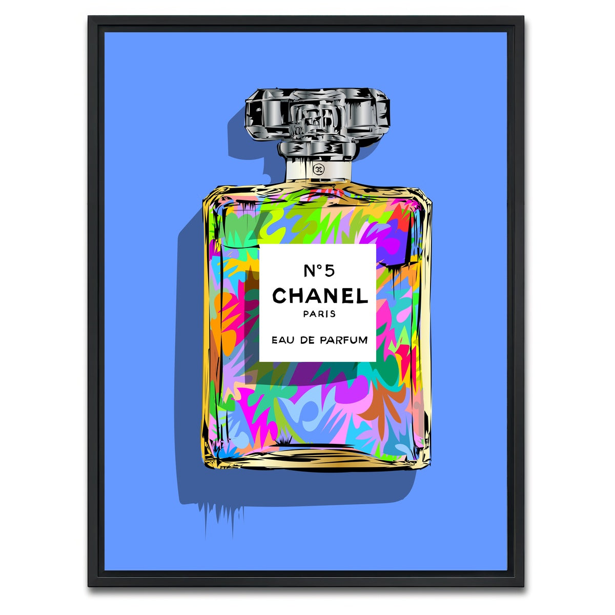 AUTO-MOCKUP WHITE | Chanel | 1 Piece | Black Framed Canvas | group=3x4