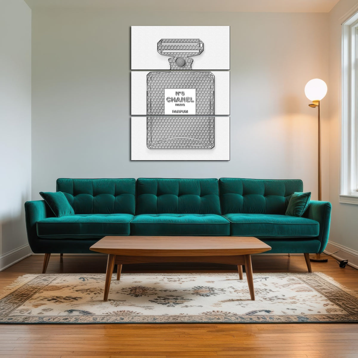 AUTO-MOCKUP ROOM | Chanel bottle