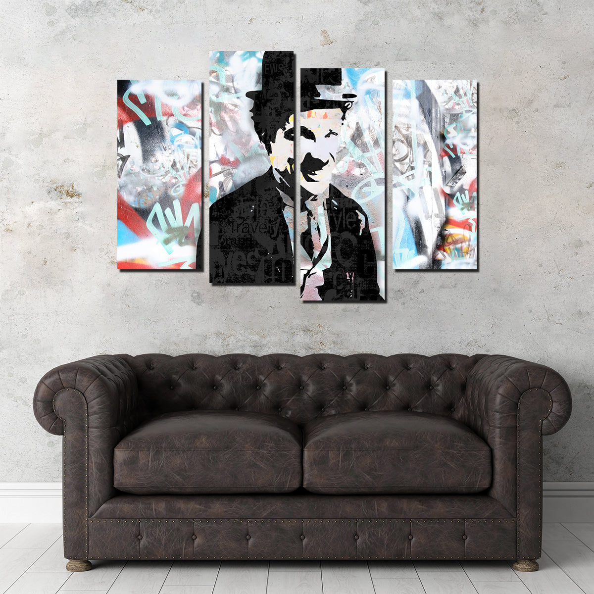 Chaplin 4 Wall Art