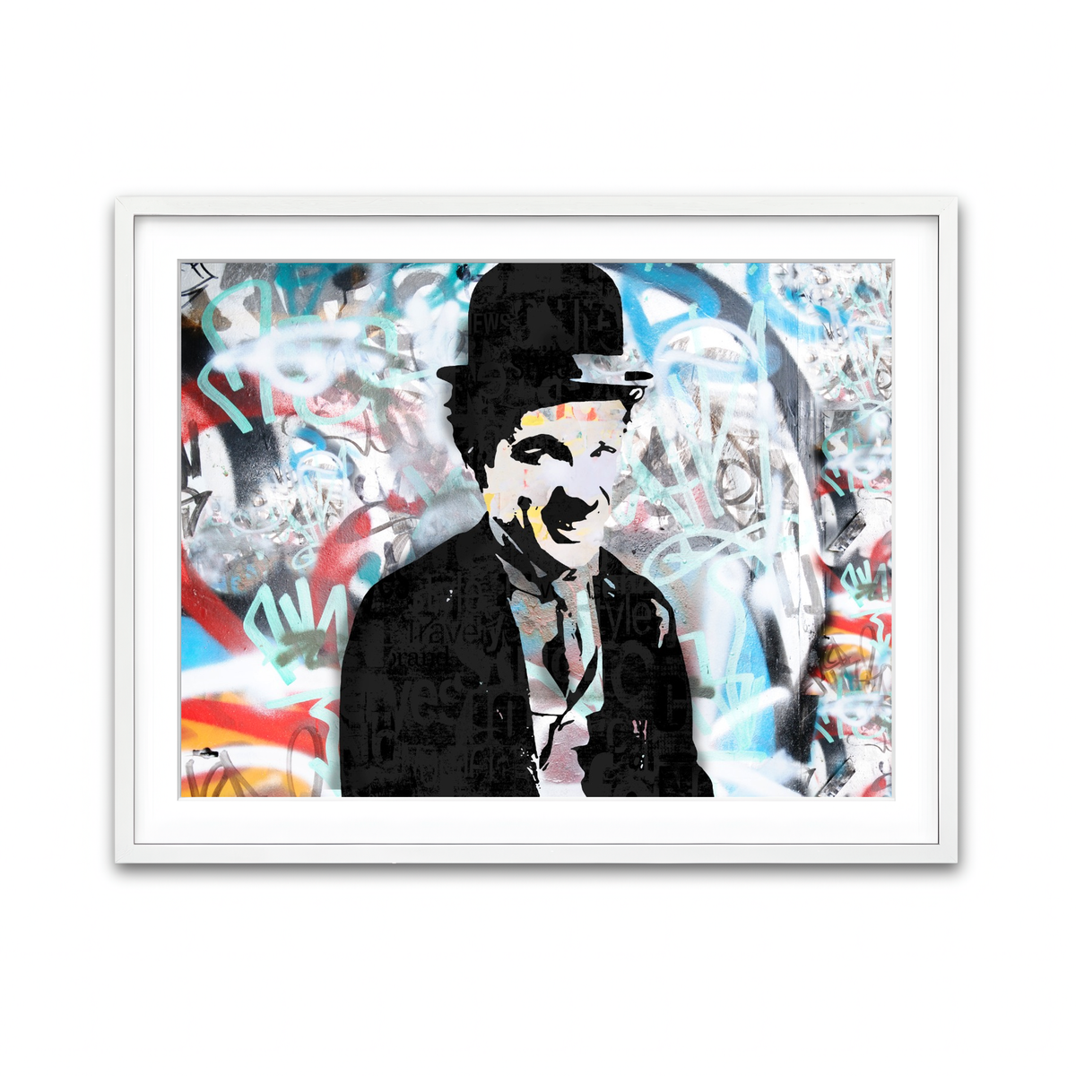 Framed Print 4x3 White
